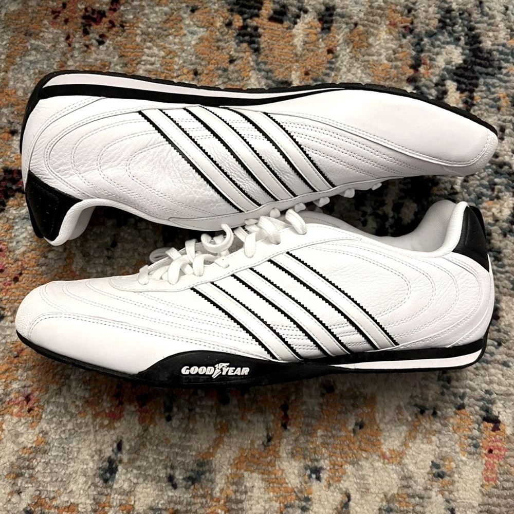 Adidas Goodyear Street Originals Runwht Black Size 14 NEW